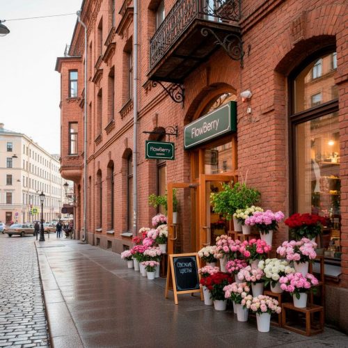 Экстерьер бутика «FlowBerry»